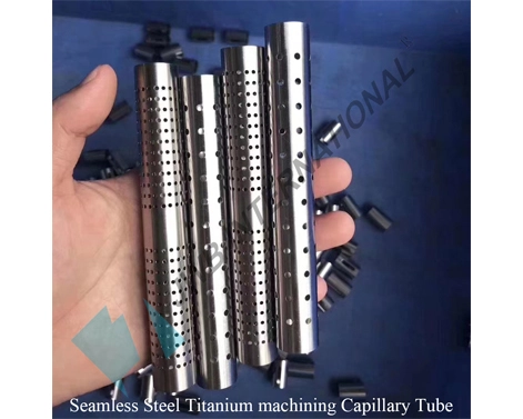 Seamless Steel Titanium machining Capillary Tube