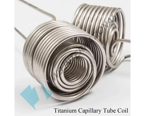 Titanium Capillary Tube Coil