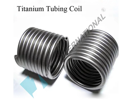 titanium tubing coil