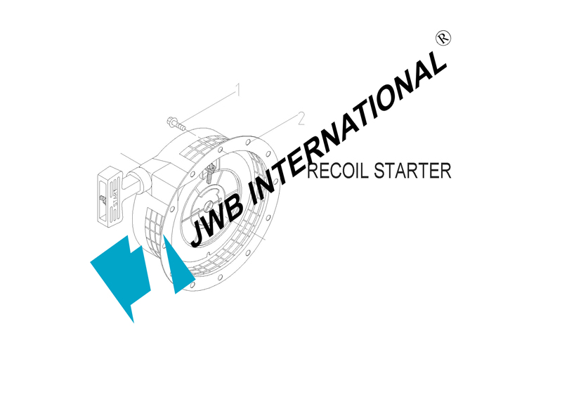 Specification Detail of JW-GE-RS168/188 Recoil Starter  